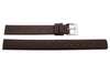 Genuine Skagen Ladies Brown Smooth Leather 12mm Watch Strap - Screws