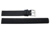 Genuine Skagen Ladies Black Smooth Leather 15mm Watch Strap - Screws