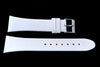 Genuine Skagen White Smooth Tapered Leather 22mm Watch Strap - Screws