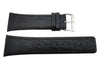 Genuine Skagen Black Textured Leather 28mm Watch Strap - Screws
