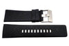 Genuine Diesel Master Chief Black Textured Leather 28mm Watch Band