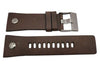 Genuine Diesel Mr. Daddy Series Brown Textured Leather 28mm Watch Band