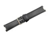 Swiss Army 21mm Night Vision Black Leather Watch Strap image