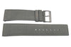 Genuine Skagen Gray Genuine Leather 24mm Watch Strap - Pins