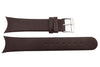 Genuine Skagen Dark Brown Genuine Leather 20mm Watch Strap - Screws