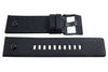 Genuine Diesel Little Daddy Series Black Textured Leather 24mm Watch Band