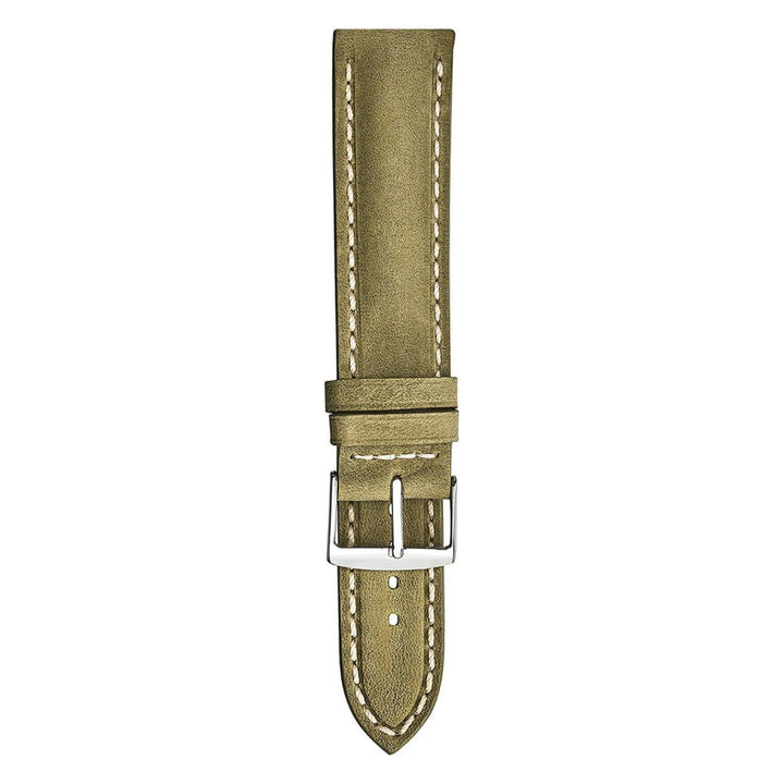 Soft Semi-Padded Vintage Leather with a Comfortable nubuck lining Watch Strap image