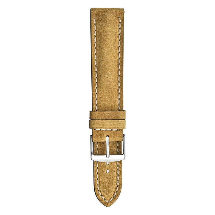 Soft Semi-Padded Vintage Leather with a Comfortable nubuck lining Watch Strap image