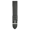 Buffalo Grained Leather Self-lined with soft black calfskin Watch Strap image