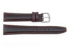 Hadley Roma Light Padded Brown Oil Tan Leather Watch Band