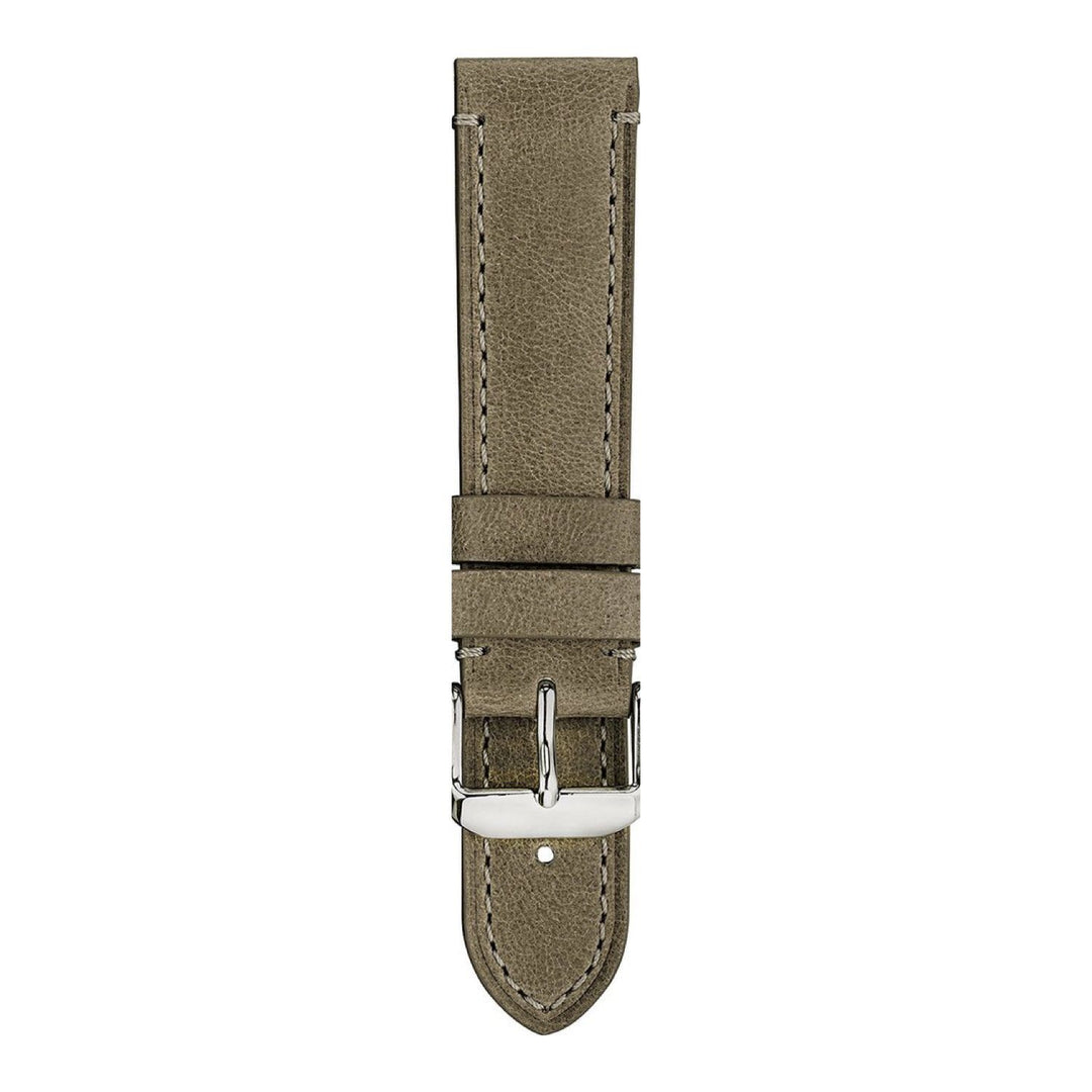 Genuine Camel Leather lined with soft natural nubuck Watch Strap image