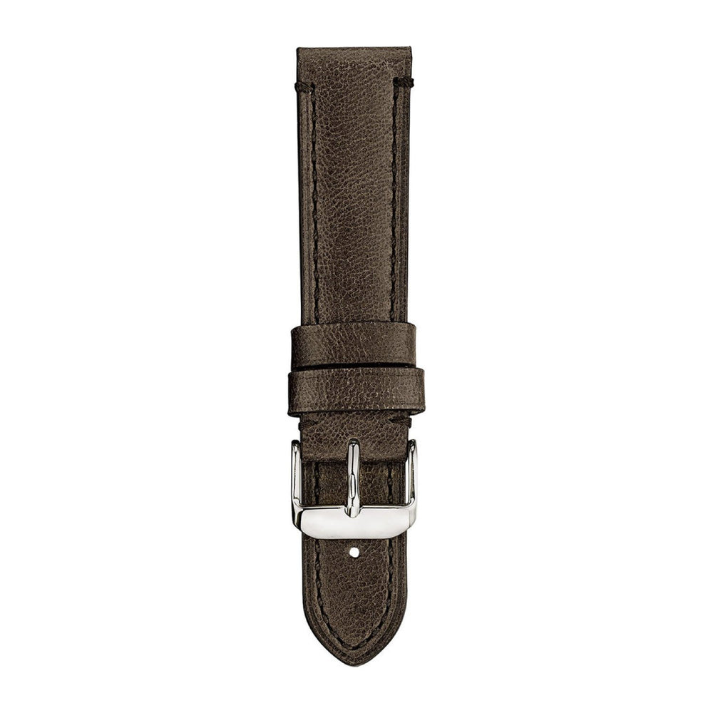 Genuine Camel Leather lined with soft natural nubuck Watch Strap image