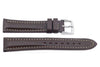 Hadley Roma Brown Breitling Style Heavy Padded Leather Watch Strap