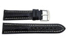 Hadley Roma Black Alligator Grain Breitling Style Watch Band
