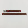 Genuine Coach Red Smooth Leather 9mm Watch Band image