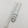 Genuine Coach 10mm White Genuine Smooth Leather Watch Strap image