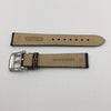 Genuine Coach Black Smooth Leather 16mm Watch Band image
