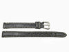 Genuine Coach Black 11mm Leather Watch Band image