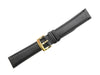 Coach 18mm Black Soft Leather Watch Strap image