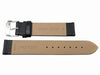 Genuine Movado 18mm Black Genuine Leather Smooth Watch Strap image