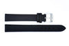 Genuine Movado 13mm Black Genuine Leather Smooth Watch Strap image