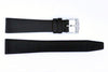 Genuine Movado 18mm Black Smooth Leather Watch Strap image
