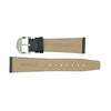 Movado Black Leather 20mm Watch Strap image