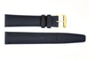 Genuine Movado 18mm Black Genuine Smooth Leather Watch Strap image