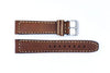 Genuine ESQ Brown Smooth Leather 20mm Watch Strap image