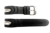 Genuine Invicta Venom Series Mens Polyurethane Replacement Black/Silver 26mm Watch Strap image