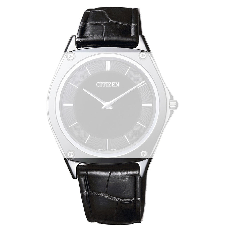 Citizen Black leather strap 19mm AR5014-04E image