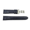 Genuine Citizen Dark Blue Alligator Grain w/ Contrast Stitching 21mm Watch Band image