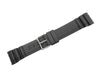 Citizen Pro Master Black Rubber 23mm Curved End Watch Strap image