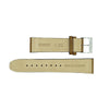 Citizen 22mm Tan Leather Strap with White Stitching image