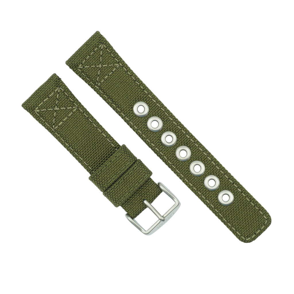 Citizen 22mm Green Nylon Watch Strap Total Watch Repair