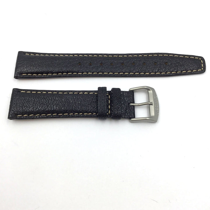 CITIZEN WATCH STRAP 20MM BLACK LEATHER PART # 59-S53284 image