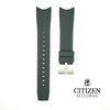 Genuine Citizen Black Eco-Drive Aqualand 22mm Rubber Watch Band image