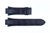 Genuine ESQ Black Crocodile Grain Textured Leather 26mm Watch Strap image