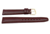 Hadley Roma Brown Genuine Leather Hypo Allergenic Watch Band