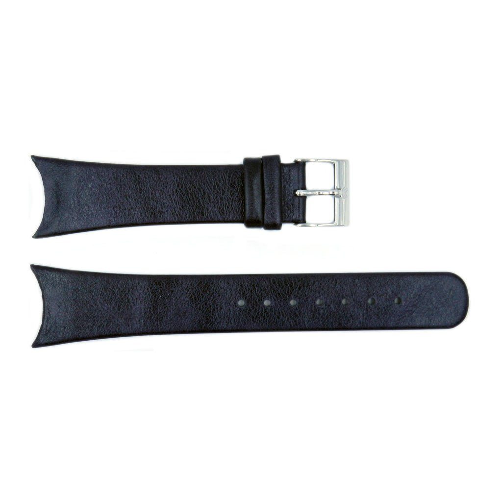 Genuine Skagen Black Leather 22mm Watch Strap - Screws image