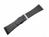 Genuine Skagen Black Leather 30mm Watch Strap - Screws image