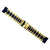 Invicta Blue and Gold Steel 26mm Watch Band for Invicta Russian Diver 6634 image