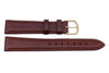 Genuine Textured Padded Honey Leather Watch Strap