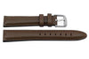Genuine Textured Honey Brown Leather Watch Band