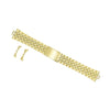 Pulsar 20mm Gold Tone Bracelet Strap image