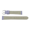 Genuine Leather Square Crocodile Grain Purple Watch Strap image