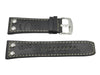 Genuine Invicta Men's Pro Diver 28mm Black Leather Watch Band image