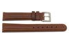 Genuine Smooth Leather Light Brown Watch Strap