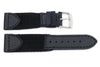 Genuine Leather and Nylon Swiss Army Style Watch Strap image