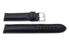 Swiss Army Smooth Leather Black Officers Series 19mm Watch Band